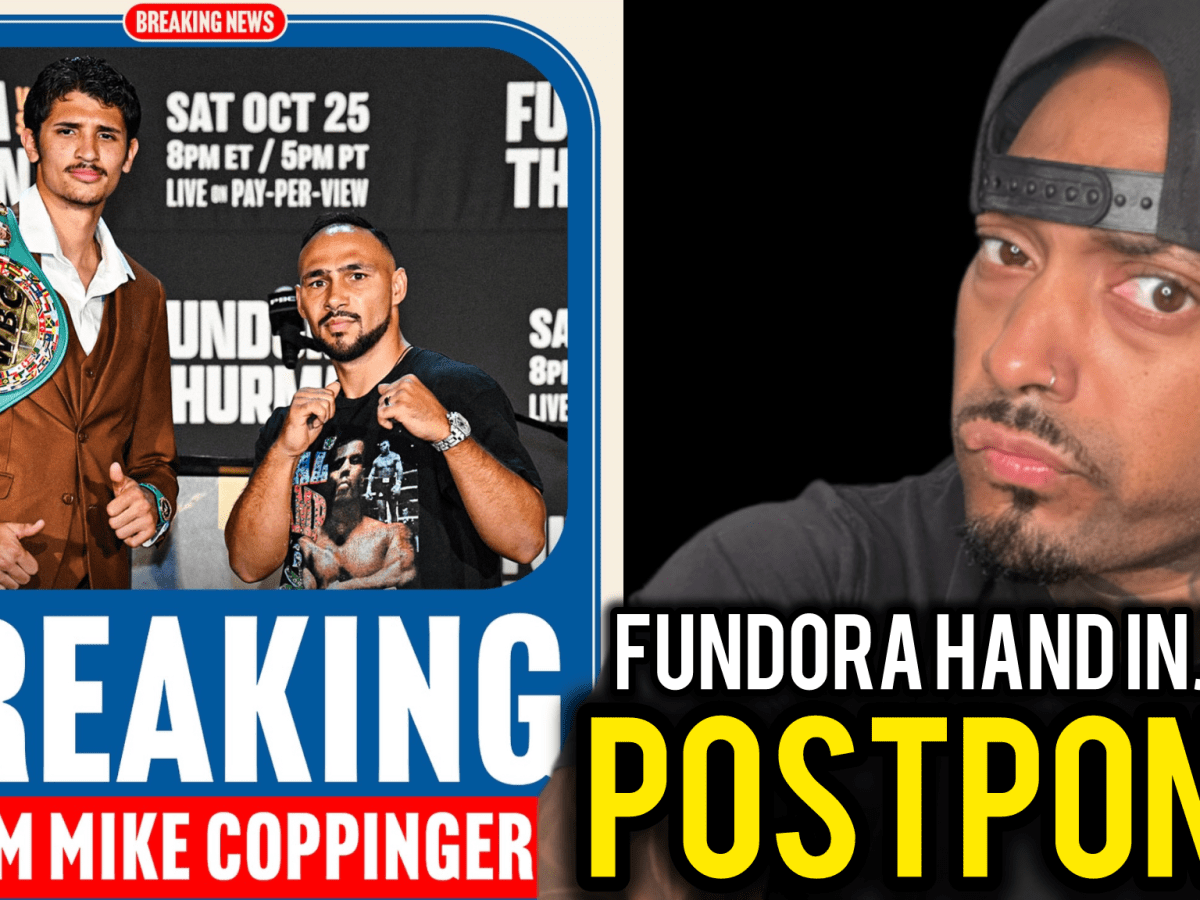 POSTPONED: Sebastian Fundora Suffers Hand Injury Weeks Away From Fight Vs Keith&nbsp;Thurman
